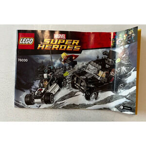 LEGO Marvel Avengers 76030 Instruction Manual Booklet INSTRUCTIONS ONLY
